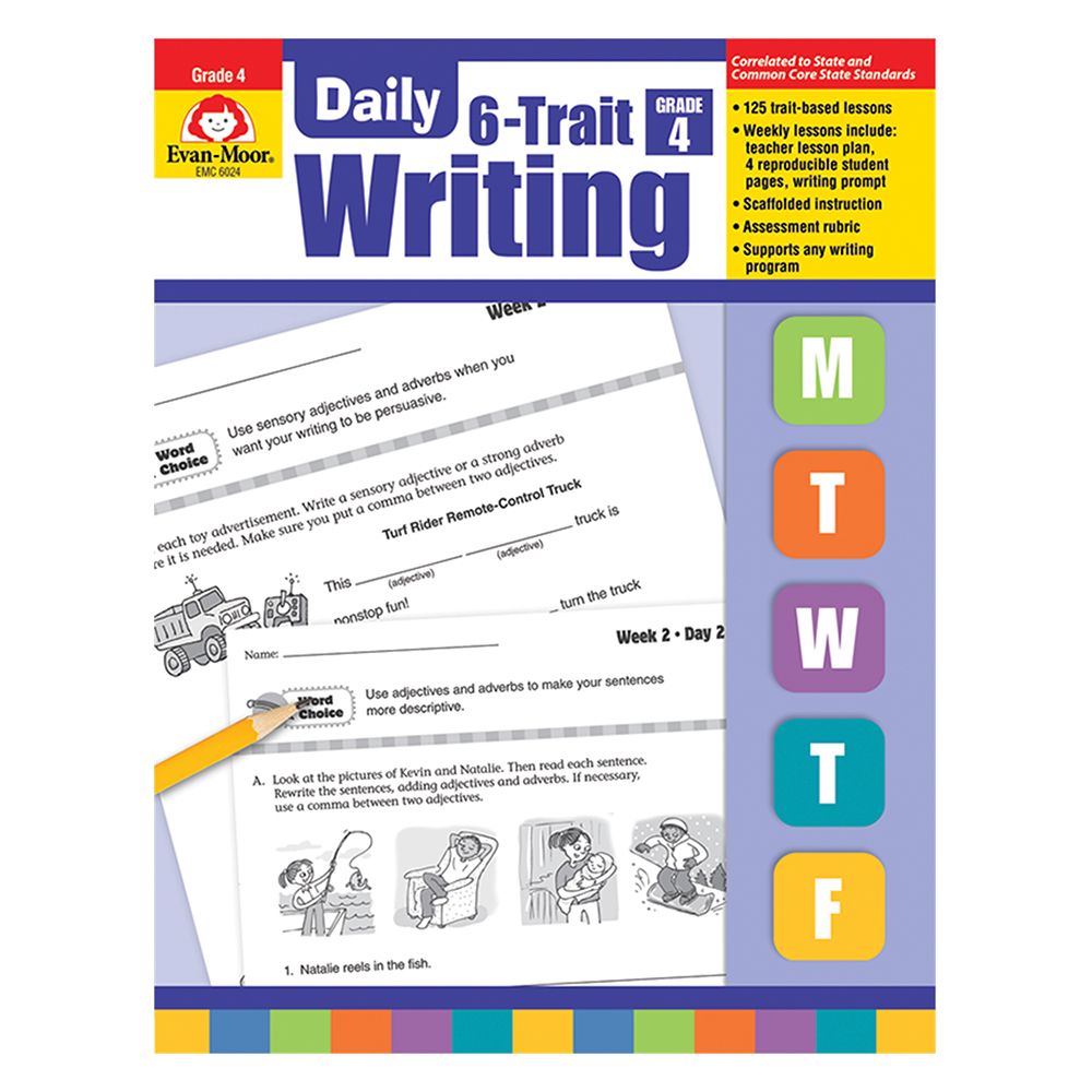 Daily 6-Trait Writing - Grade 4