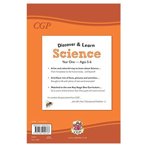 KS1 Discover & Learn: Science- Study & Activity Book, Year 1