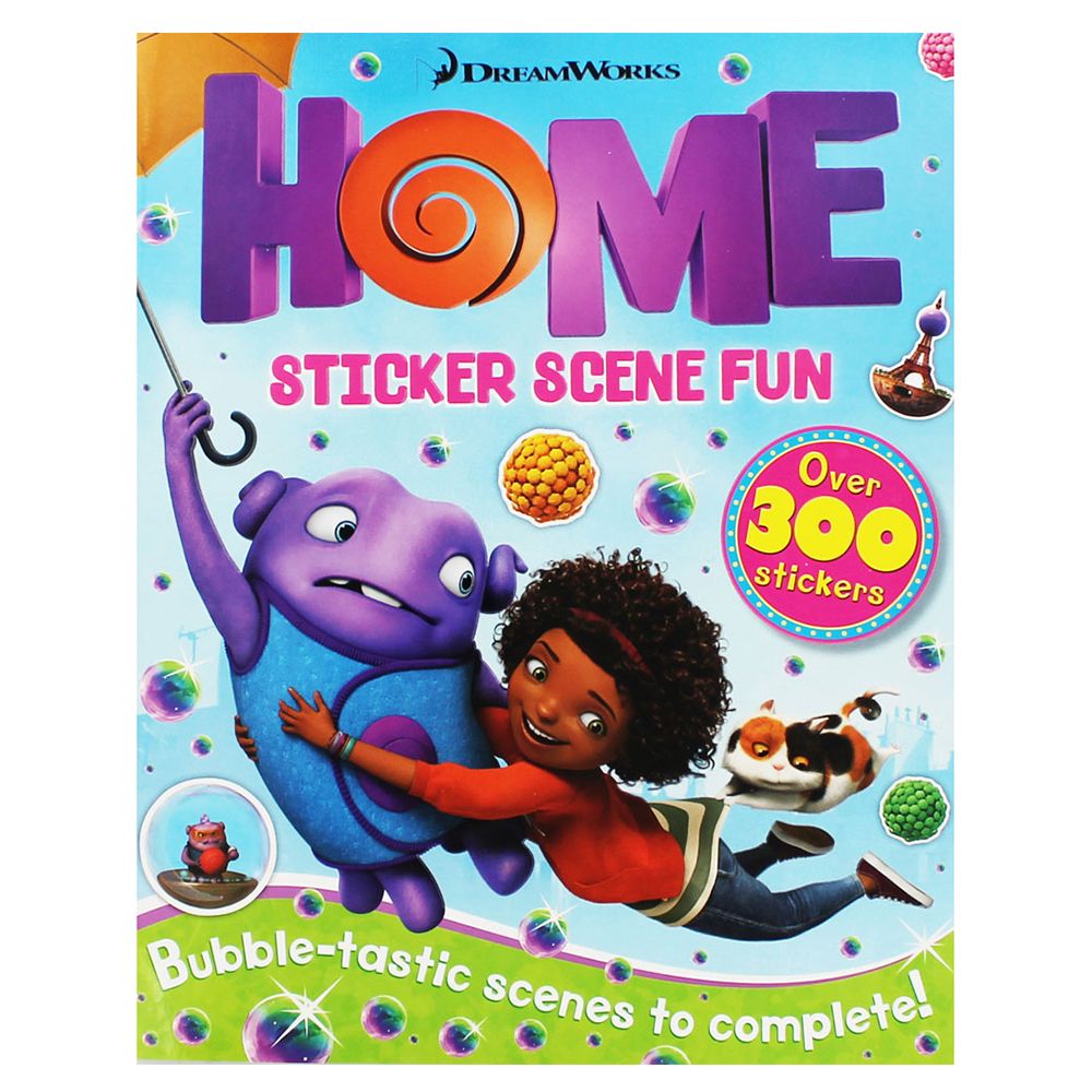 كتاب Sticker Scene Fun من بونيير ناشرون