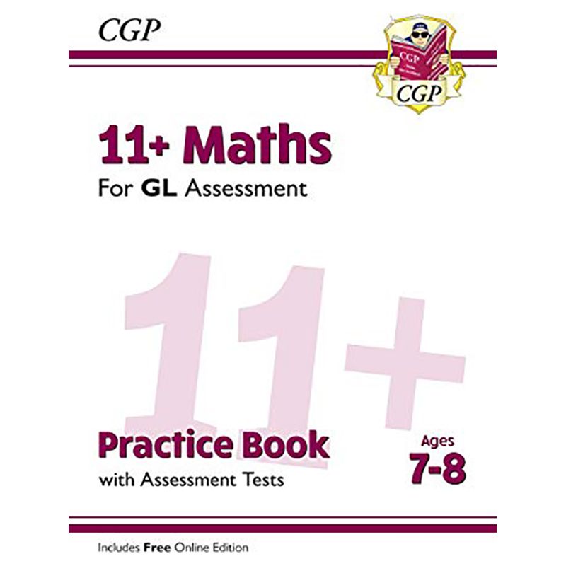 كتاب 11+ GL Math's Practice & Assessment Tests - Ages 7-8