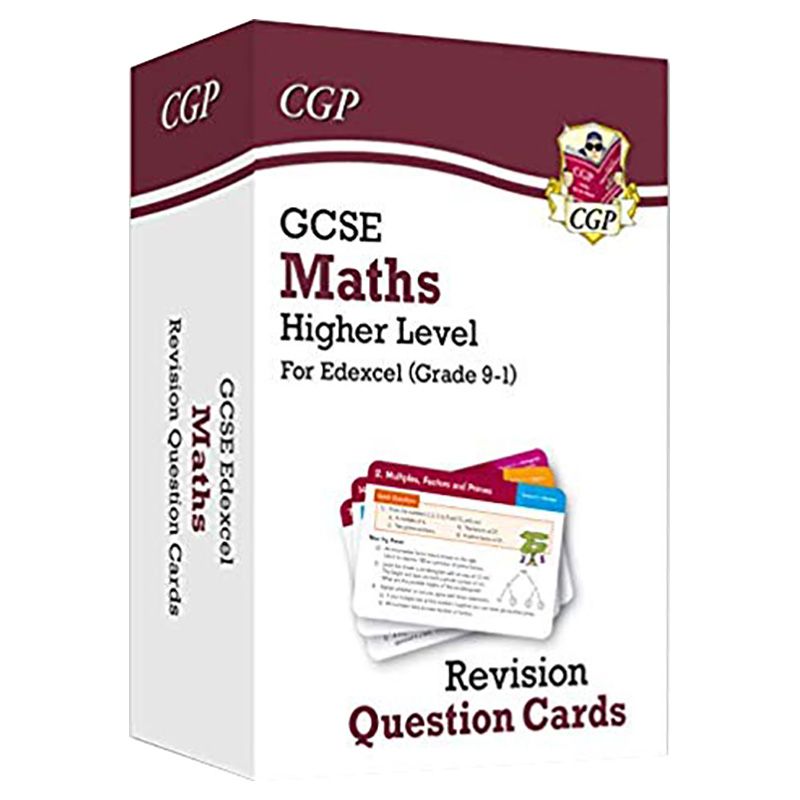 كتاب GCSE Math's Edexcel Revision Question Cards - Higher