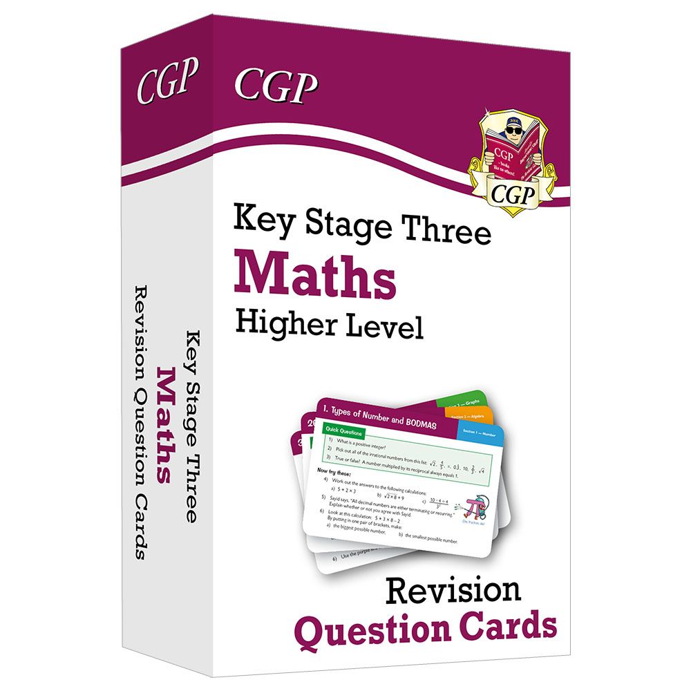 كتاب Ks3 Math's Revision Question Cards - Higher Level