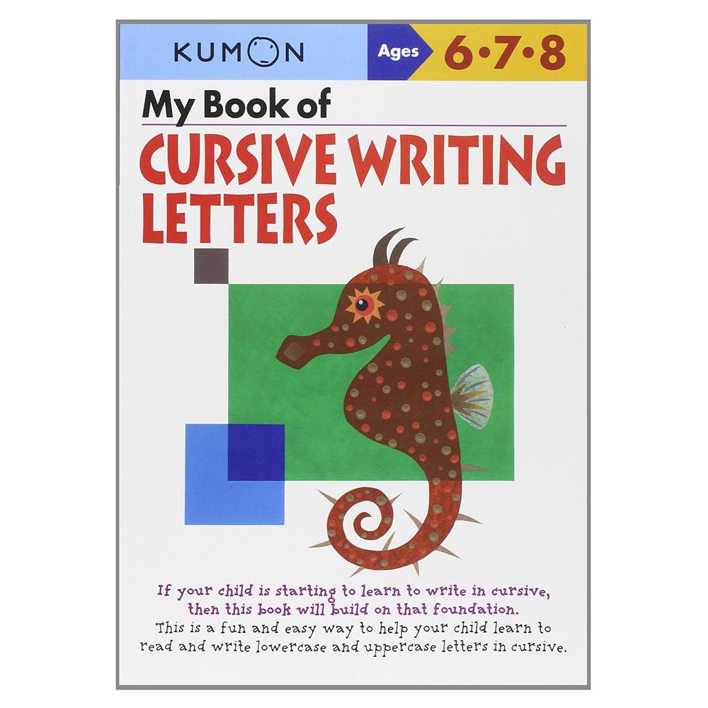 كتاب My Book of Cursive Writing