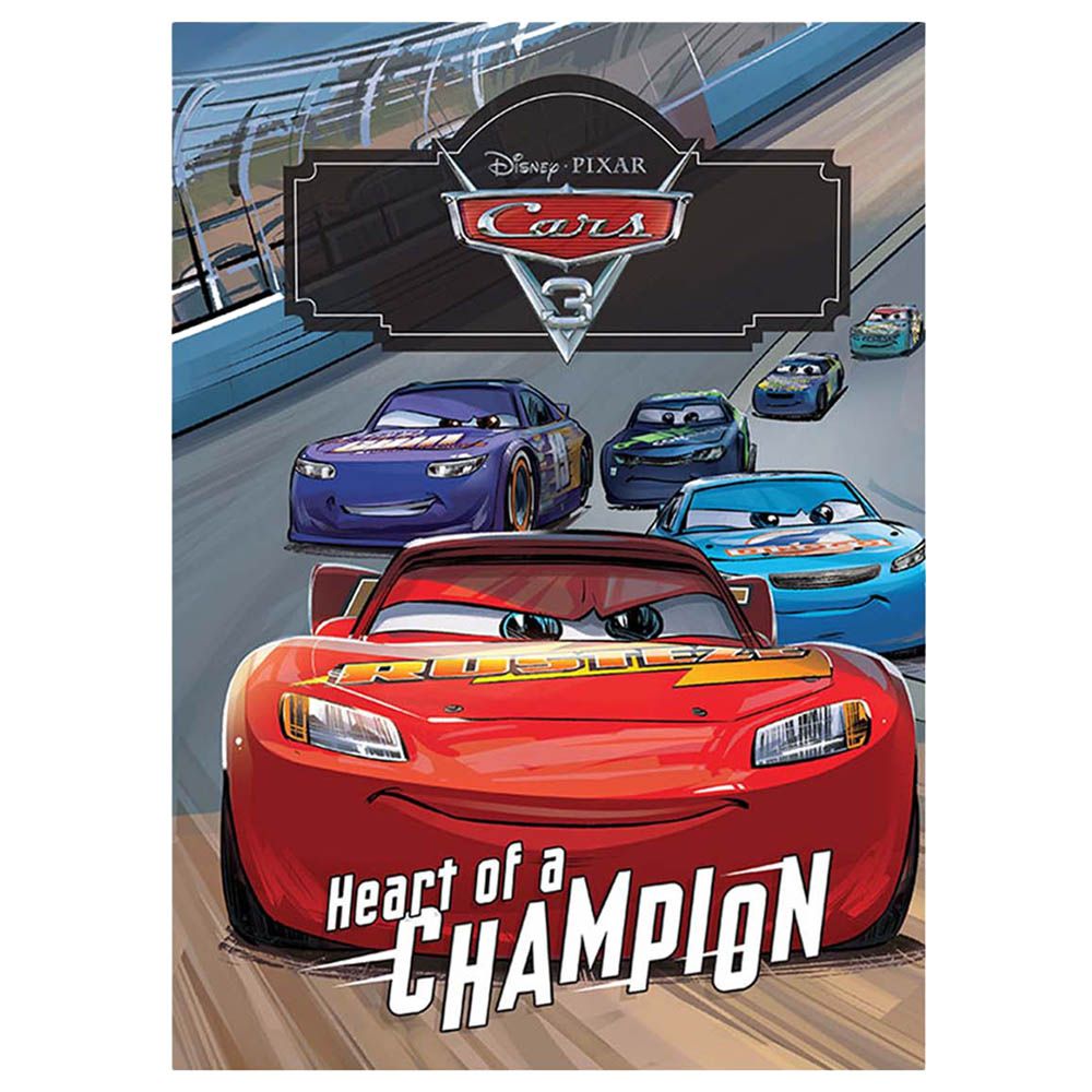 كتاب Disney Cars 3 Heartof A Champion