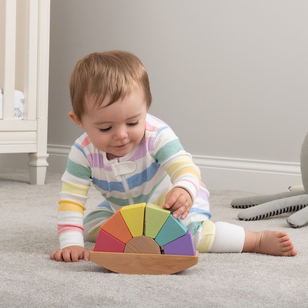 Babu - Rainbow Rocker Stacking Toy