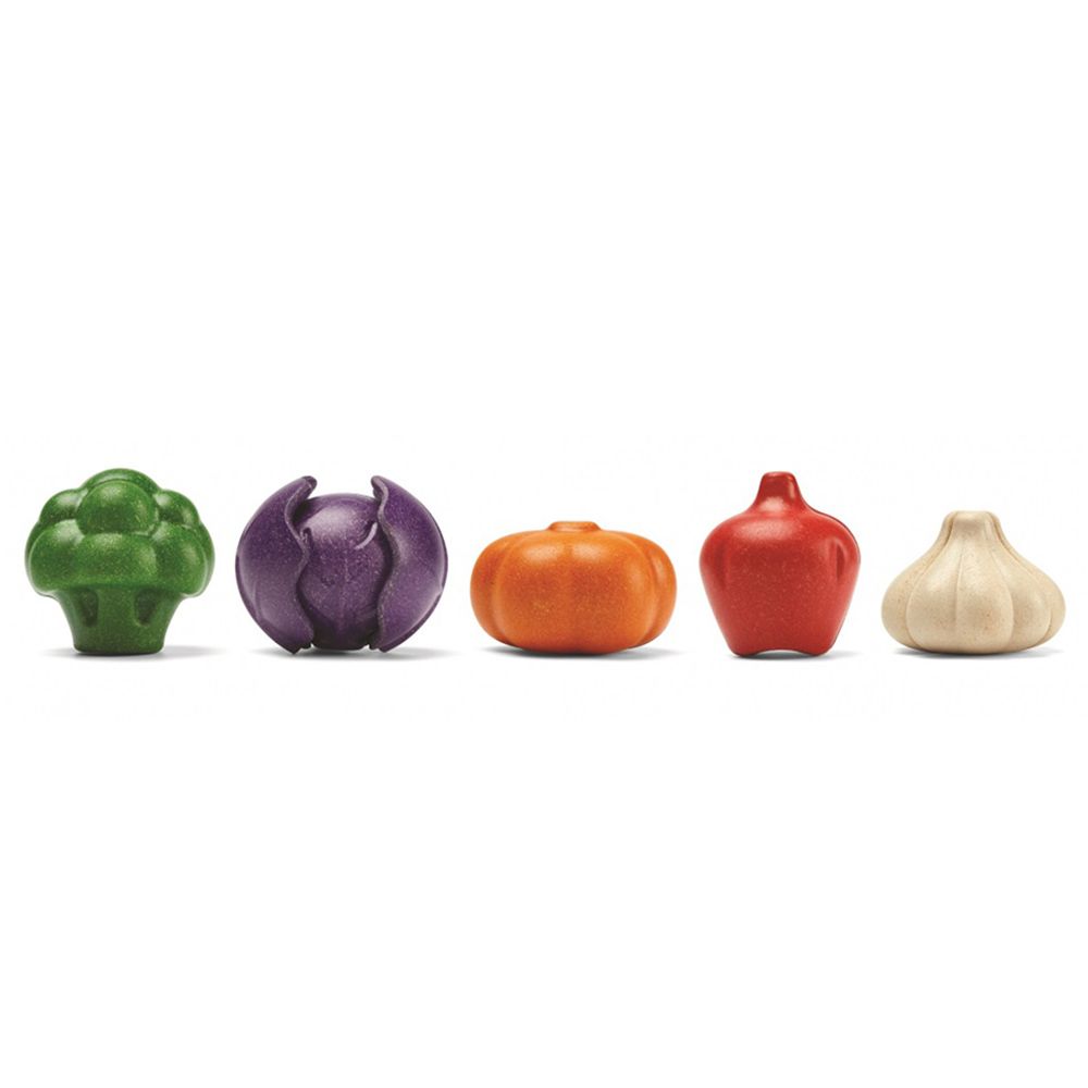 Plan Toys - 5 Colors Veggie Set