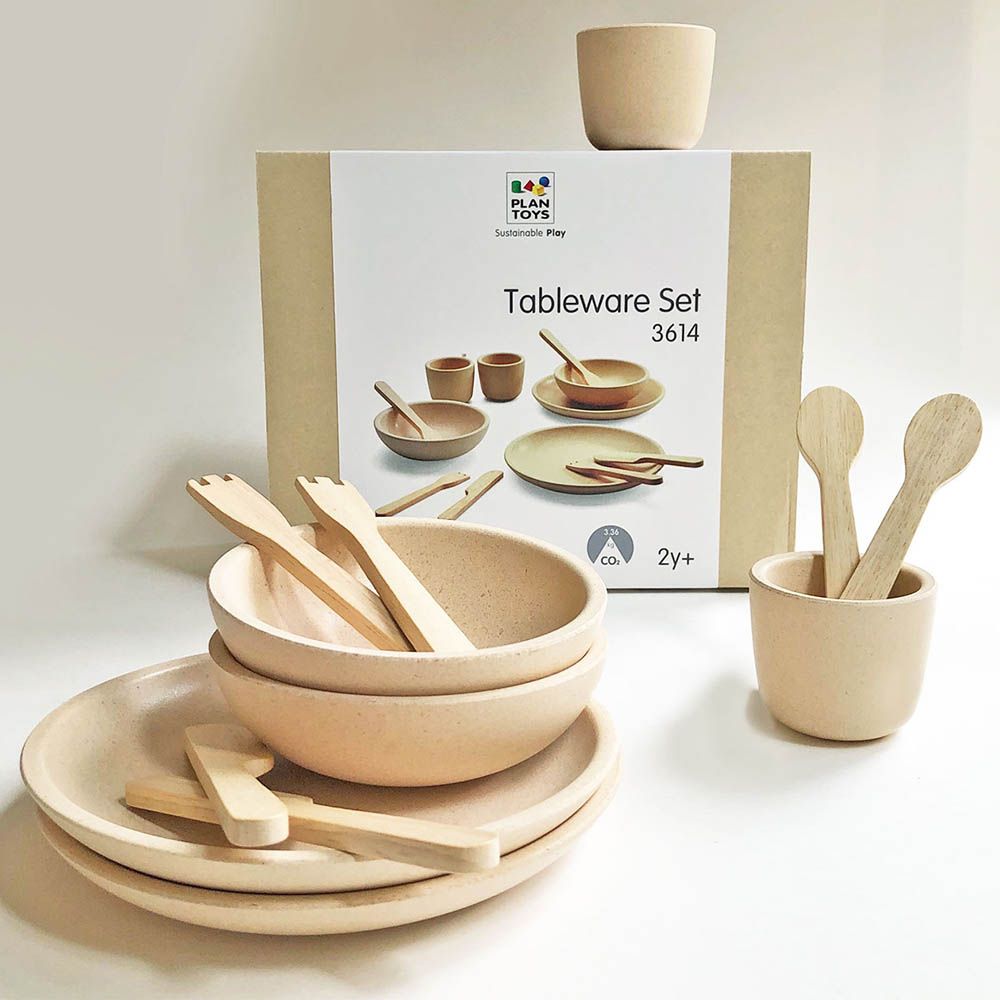 Plan Toys - Tableware Set