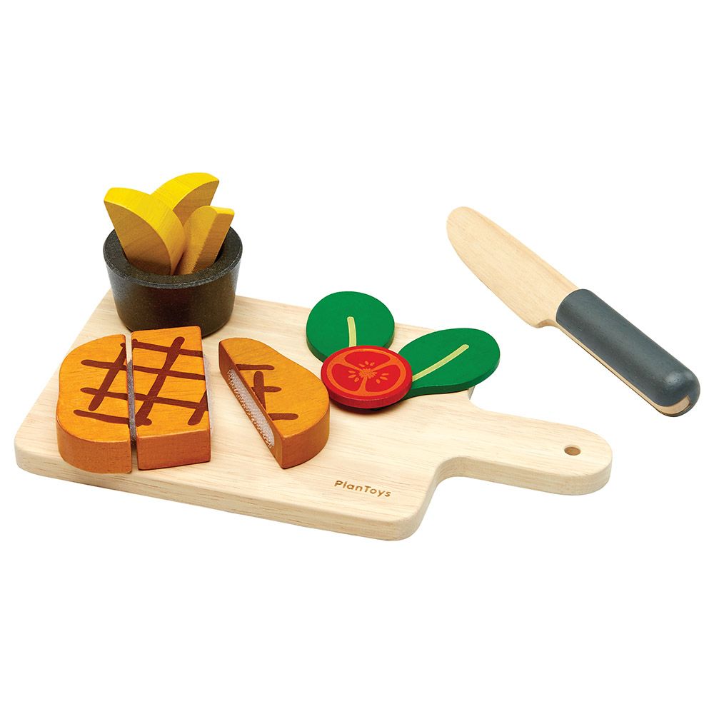 Plan Toys - Steak Playset