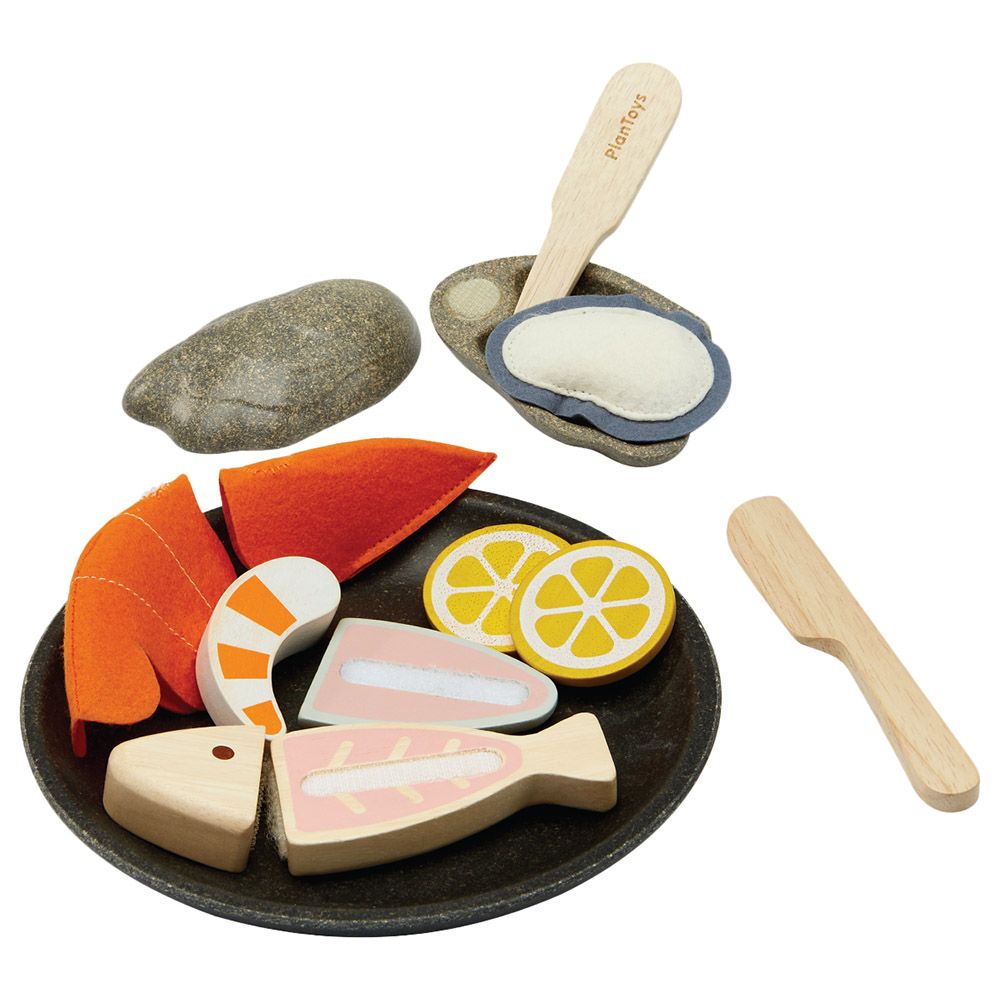 Plan Toys - Seafood Platter Playset