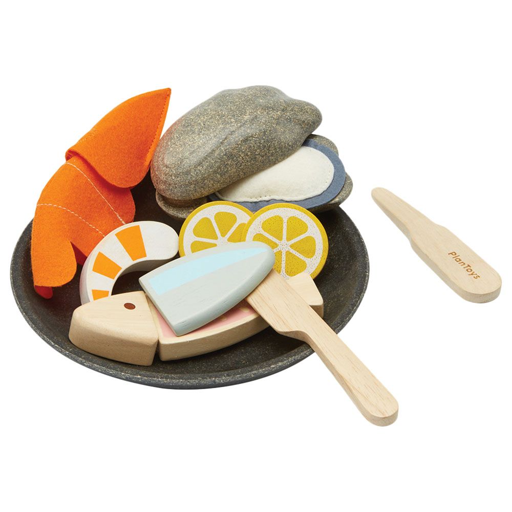 Plan Toys - Seafood Platter Playset