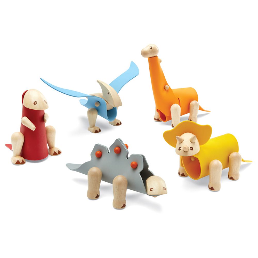 Plan Toys - D.I.Y Kids Toy - Stegosaurus