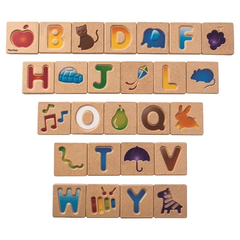 Plan Toys - Alphabet A-Z (Gradient)