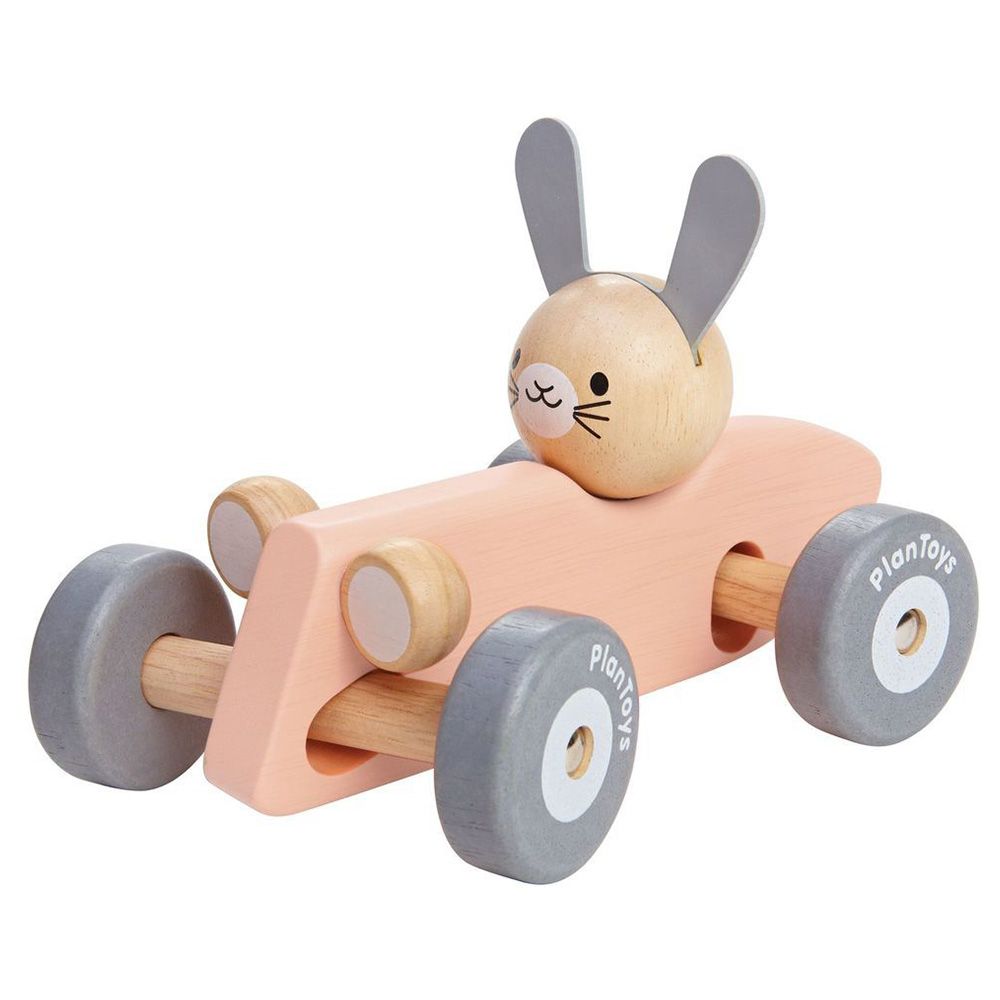 Plan Toys - Bunny Racing Car