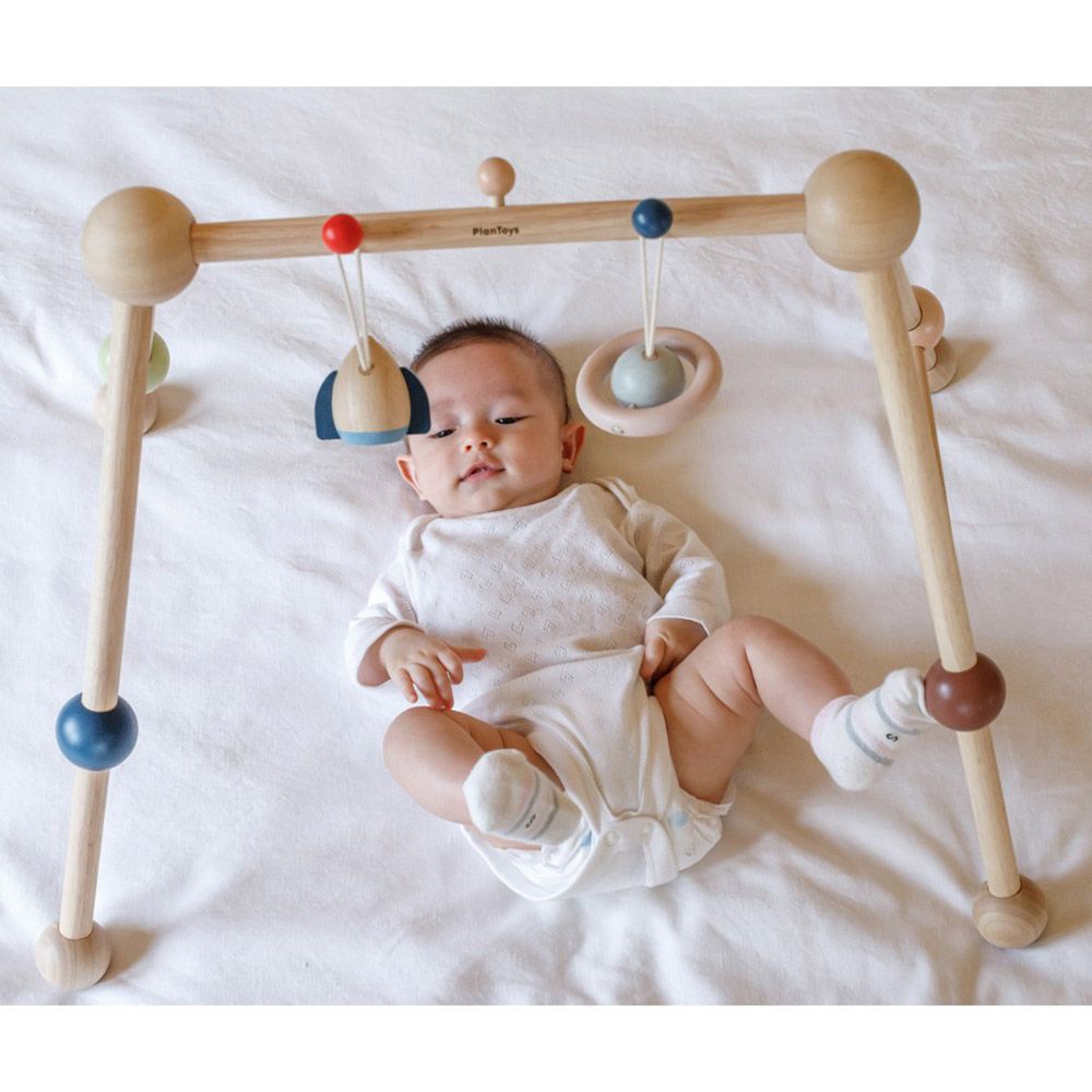 Plan Toys - Wooden Play Gym - Orchard