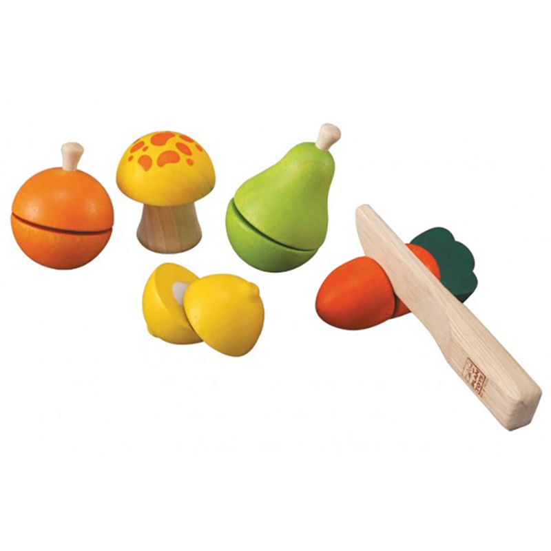 Plan Toys - Fruit & Vegetable Play Set