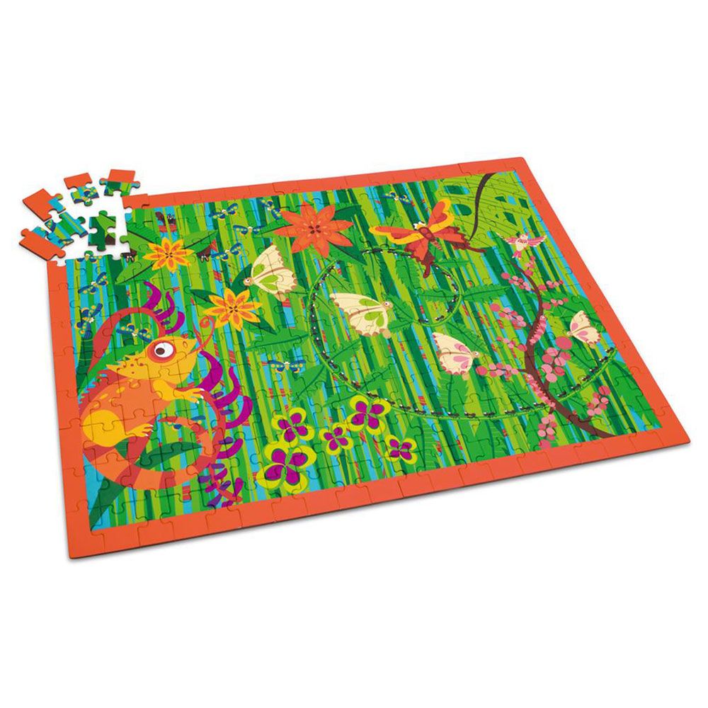 Scratch - Scratch Puzzle 200pcs - Crazy Jungle