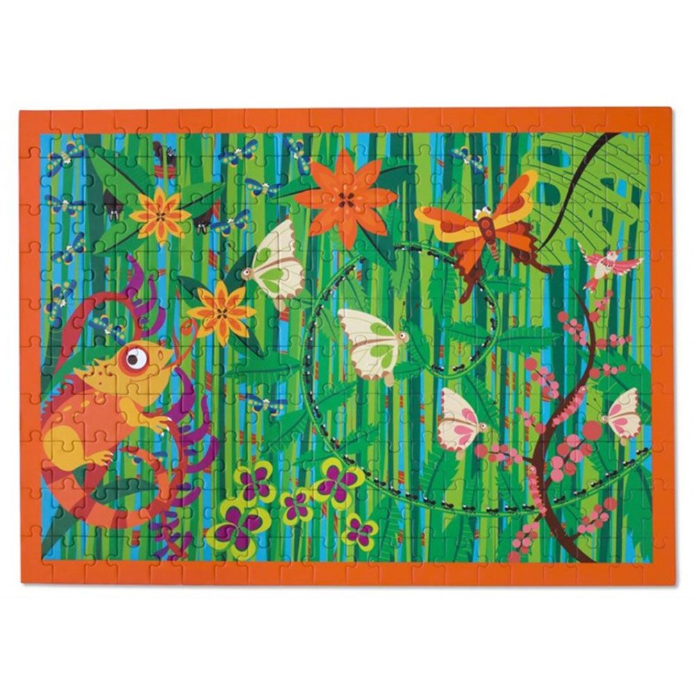 Scratch - Scratch Puzzle 200pcs - Crazy Jungle