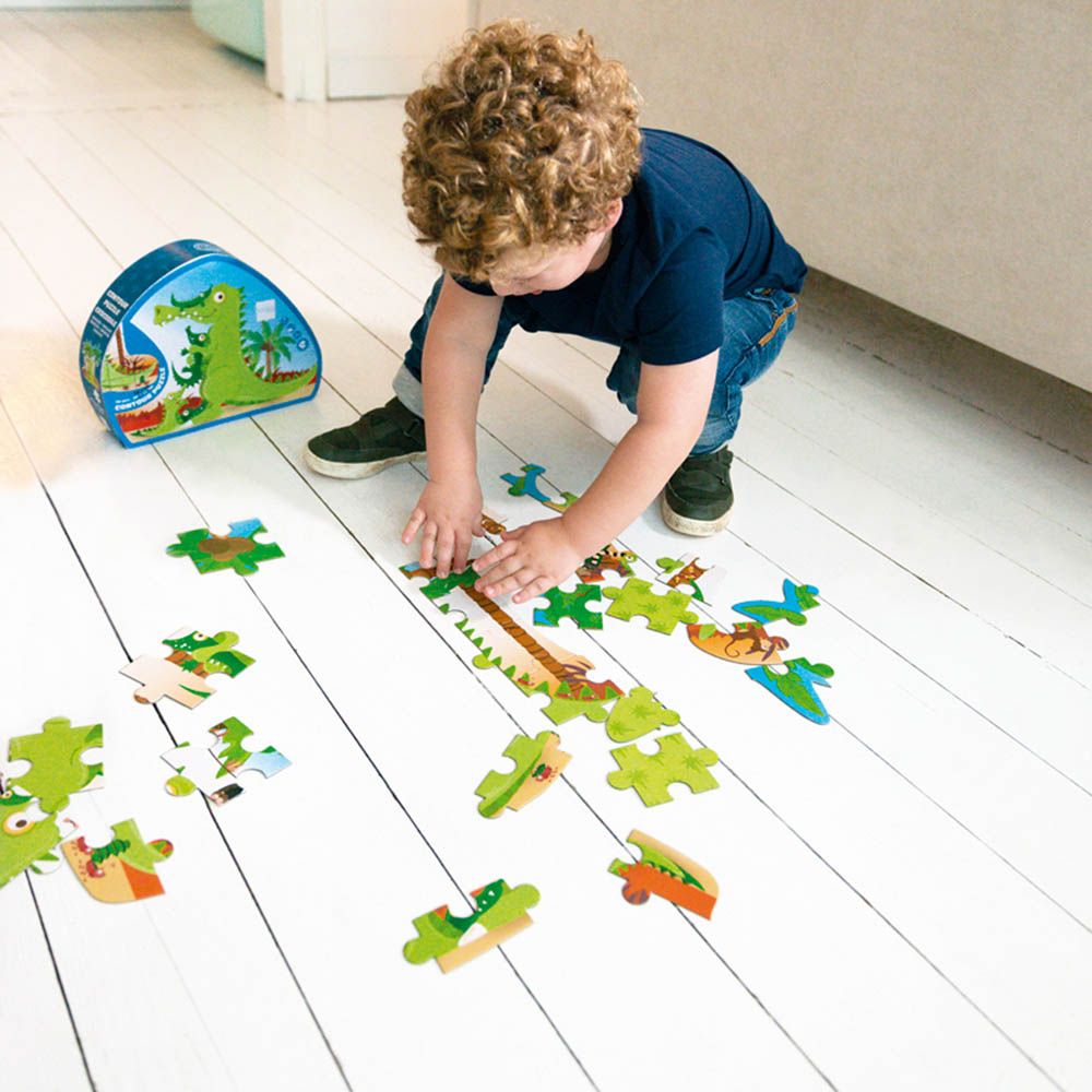 Scratch Europe - Crocodile Contour Puzzle - 36pc