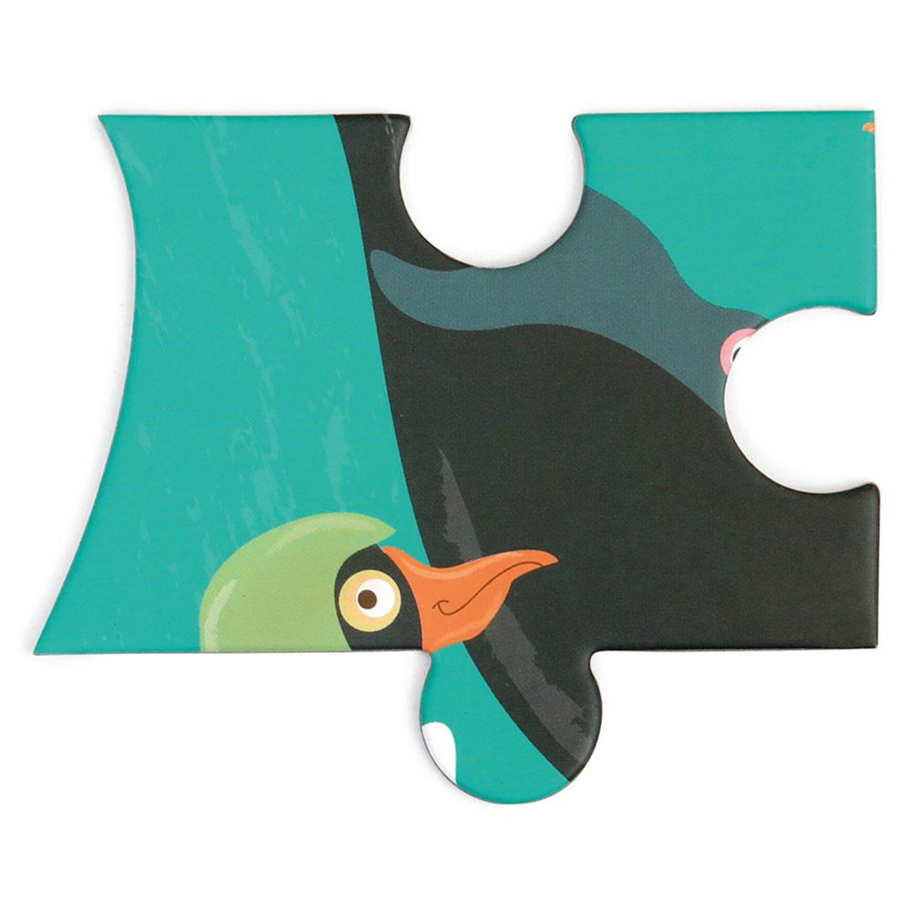 Scratch Europe - Whale Contour Puzzle