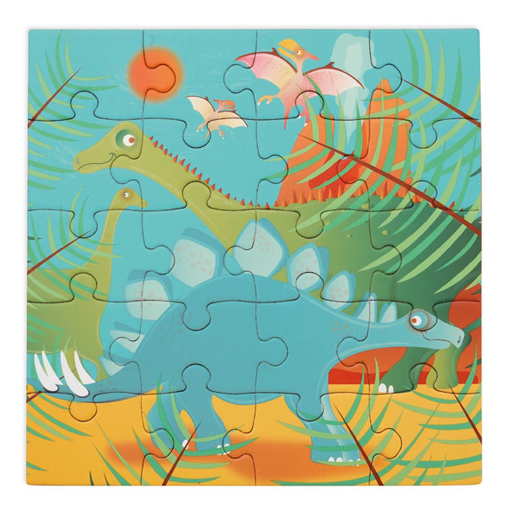 Scratch Europe - Magnetic Puzzle Book To Go Dinosaurs