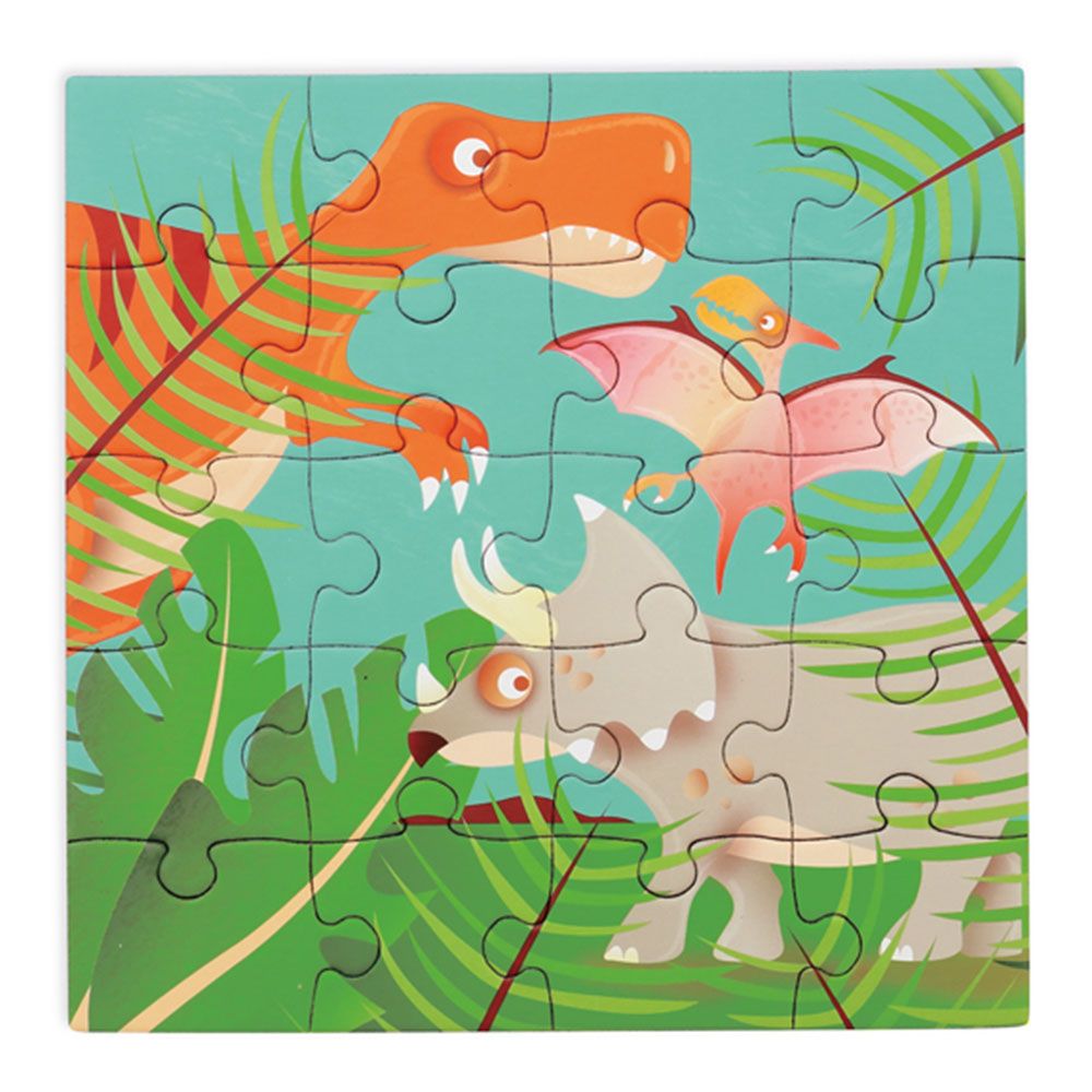 Scratch Europe - Magnetic Puzzle Book To Go Dinosaurs