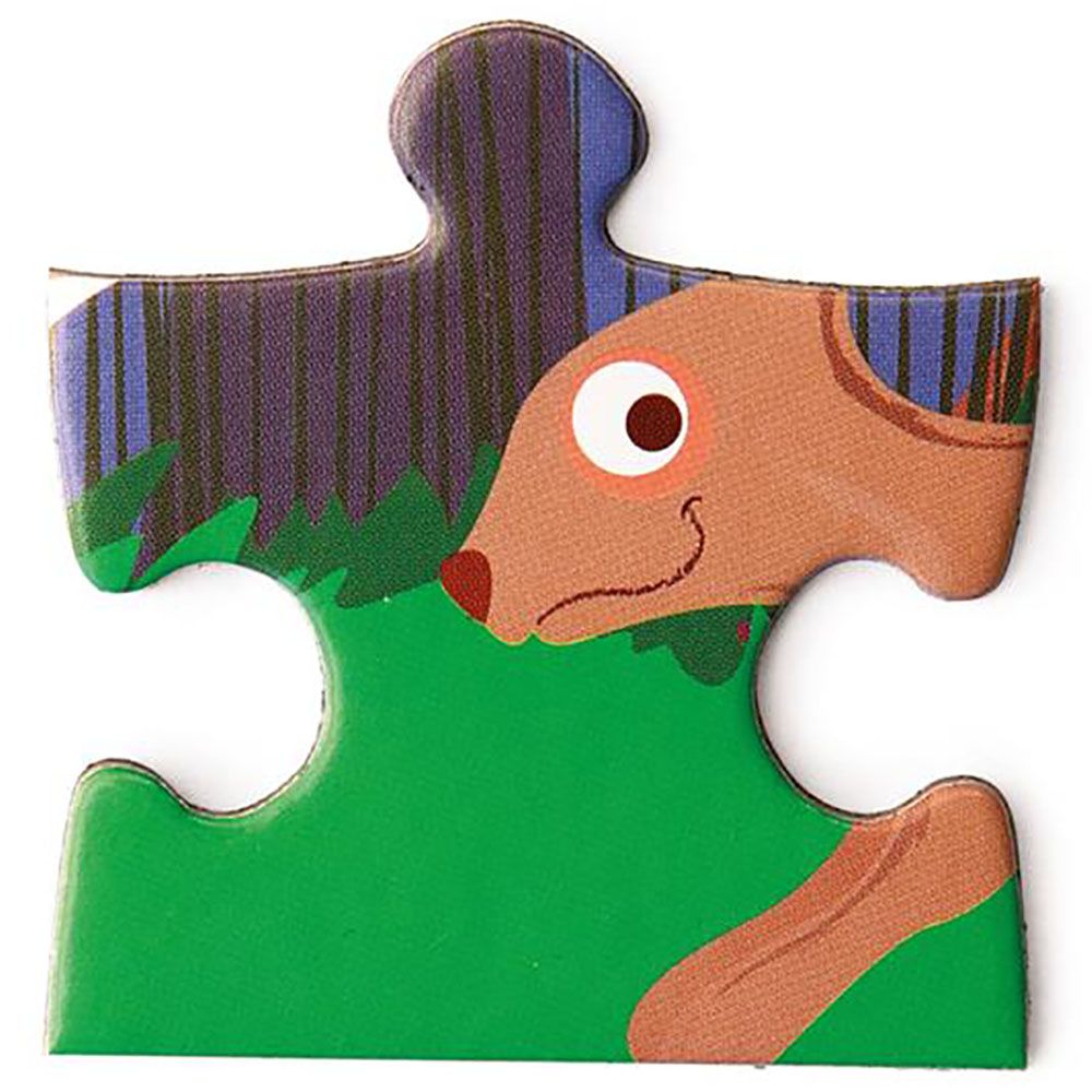 Scratch Europe - Magnetic Puzzle Book To Go - Forest Life 20pcs