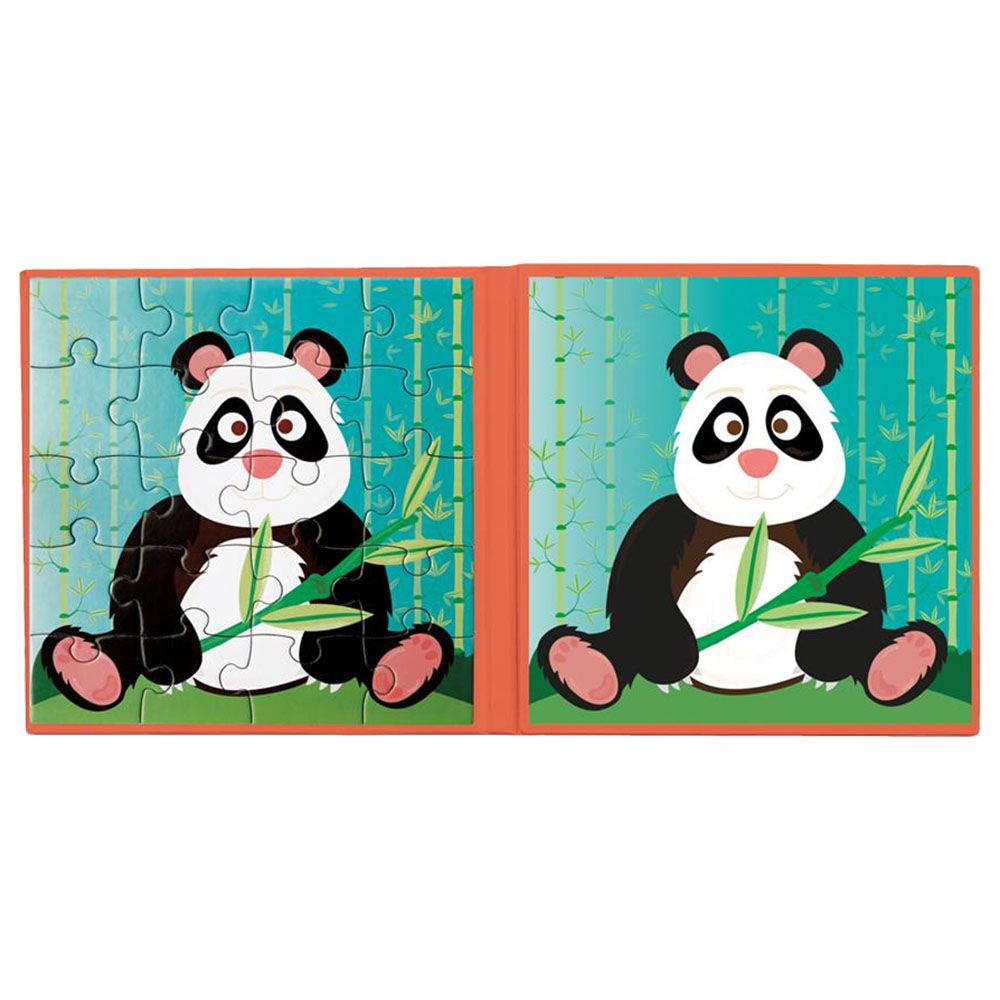 Scratch Europe - Magnetic Puzzle Book To Go - Panda 20pcs