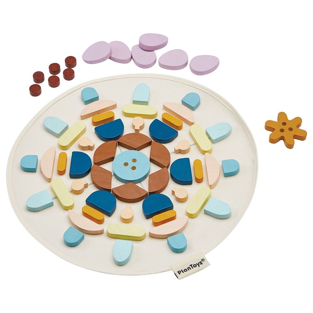 Plan Toys - Mandala Set - 60 Pcs