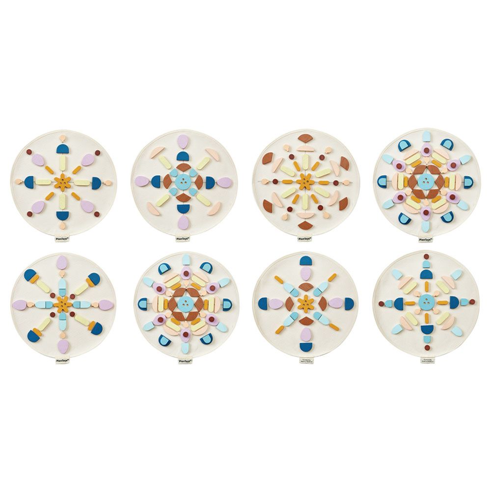 Plan Toys - Mandala Set - 60 Pcs