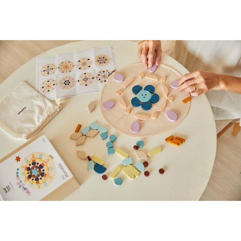 Plan Toys - Mandala Set - 60 Pcs