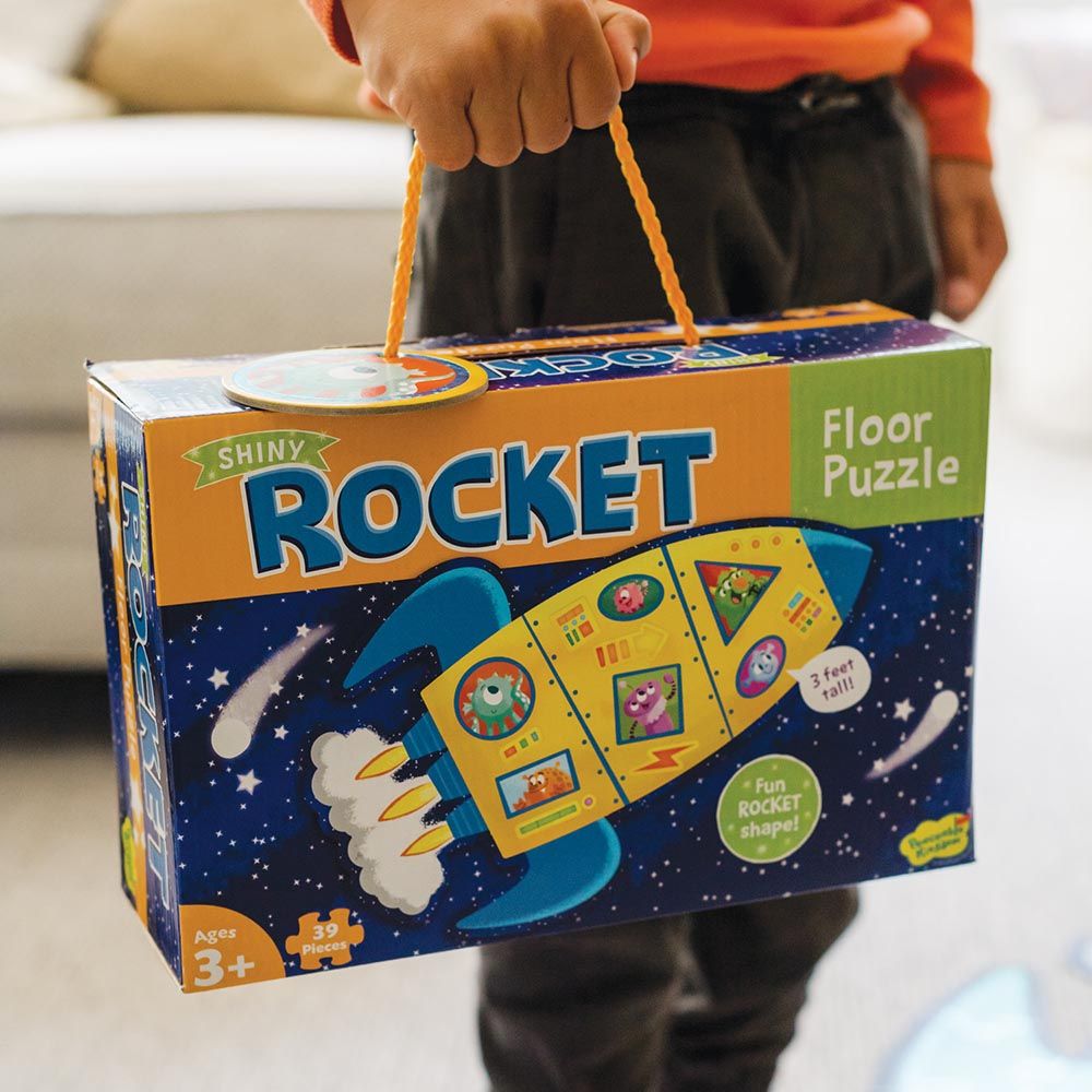 Peaceable Kingdom - Floor Rocket Puzzle - 39pcs