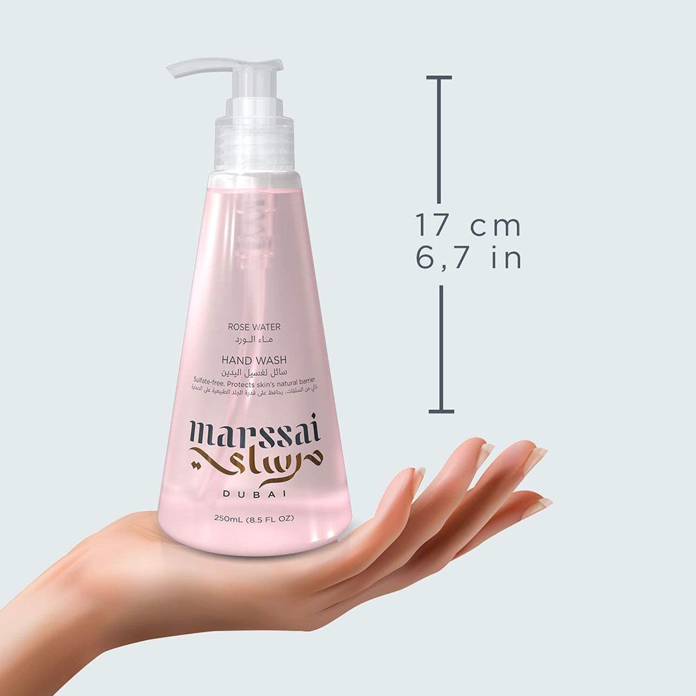 Marssai - Hand Wash Rose Water 250ml