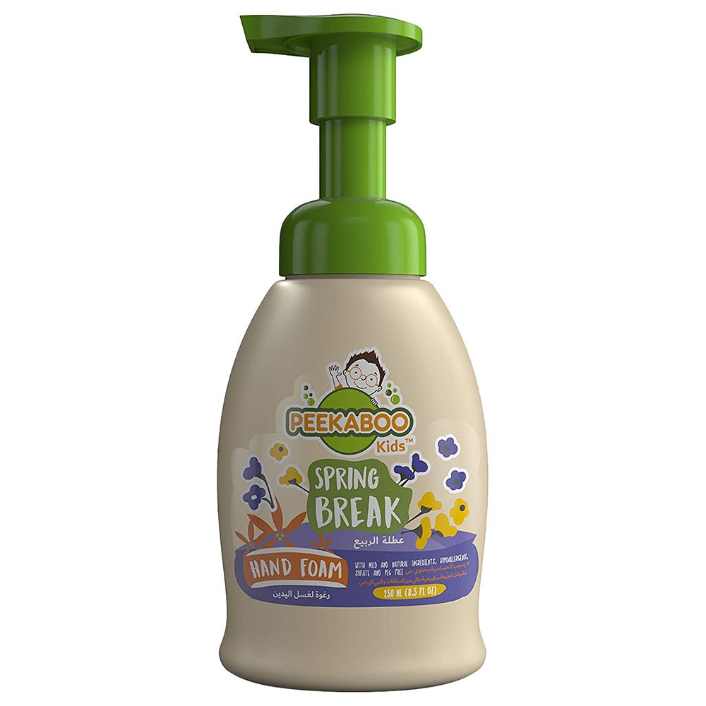 Peekaboo - Kids Hand Mousse 250ml Foam 4 Fun - Spring Break