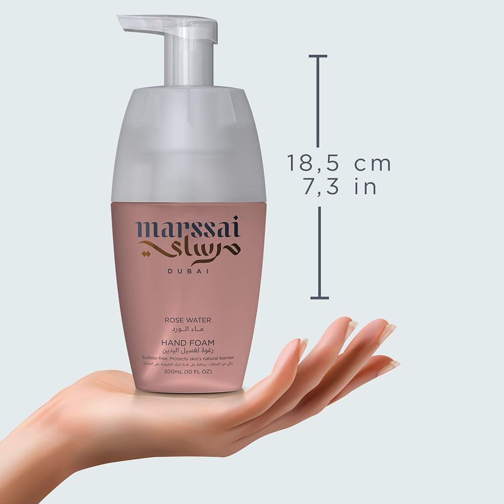 Marssai - Hand Foam Rose Water 300ml