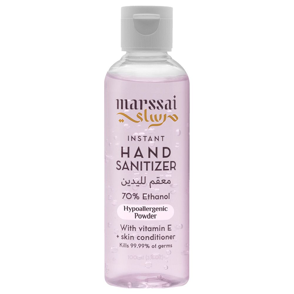 Marssai Instant Hand Sanitizer W/ Hypoallergenic 100 ml