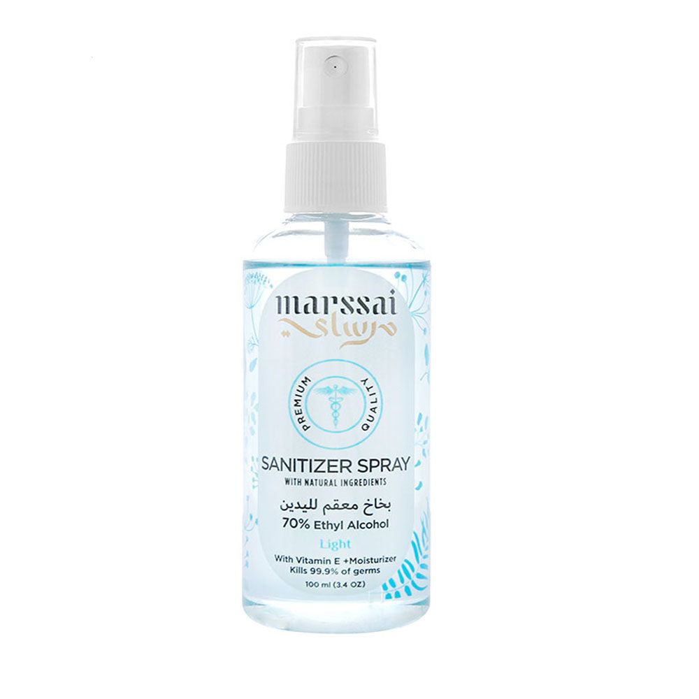 Marssai Hand Sanitizer Spray Ethyl Alcohol Light 100 ml