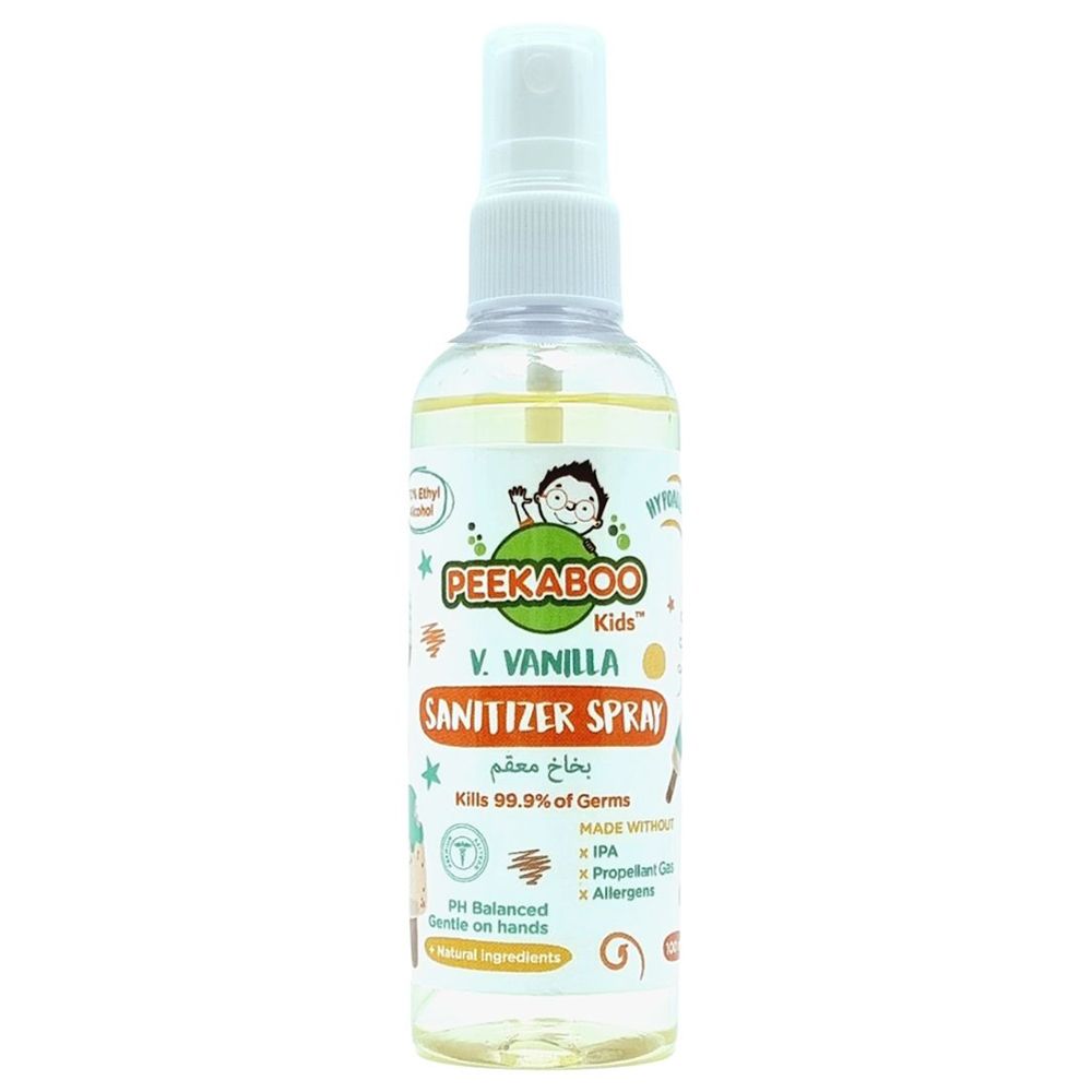 Peekaboo - Kids Hand Sanitizer Spray 100 ml - Vanilla