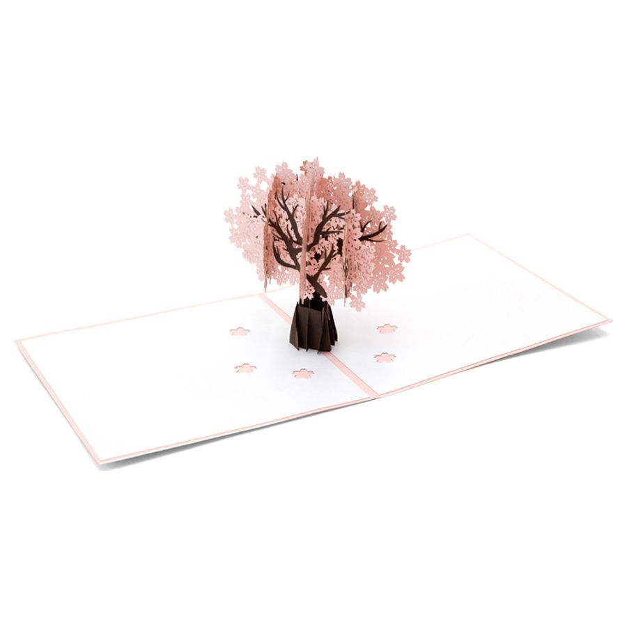 Abra Cards - Pink cherry blossom