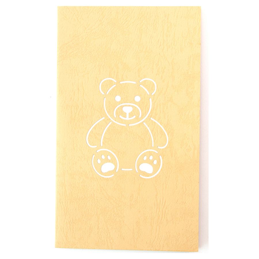 Abra Cards - Teddy bear with love heart