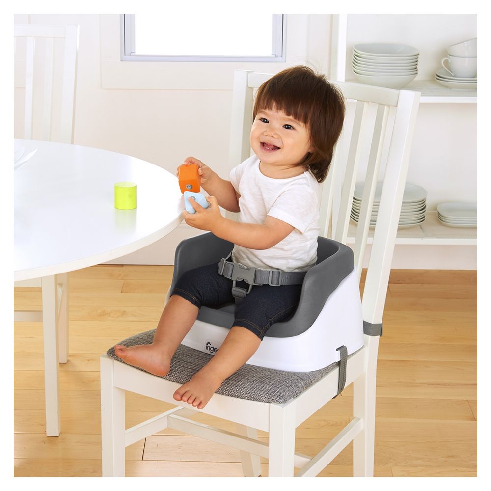 Ingenuity - Smartclean Toddler Booster - Slate