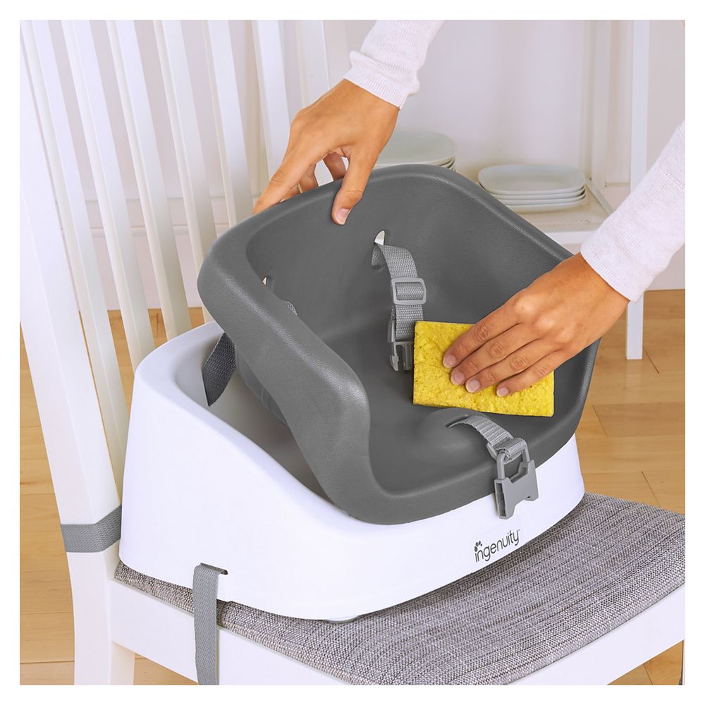 Ingenuity - Smartclean Toddler Booster - Slate