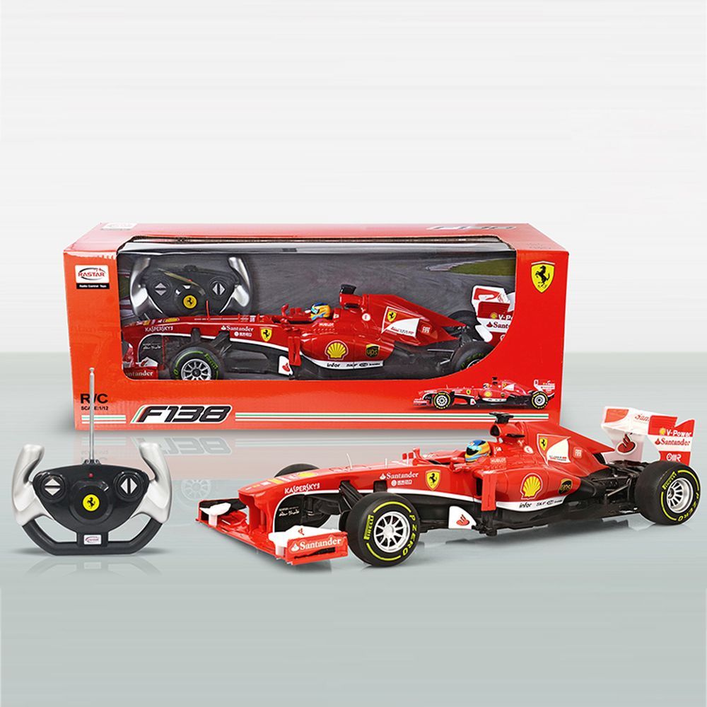 RASTAR - 1:12 Ferrari F1 RC Car - Red