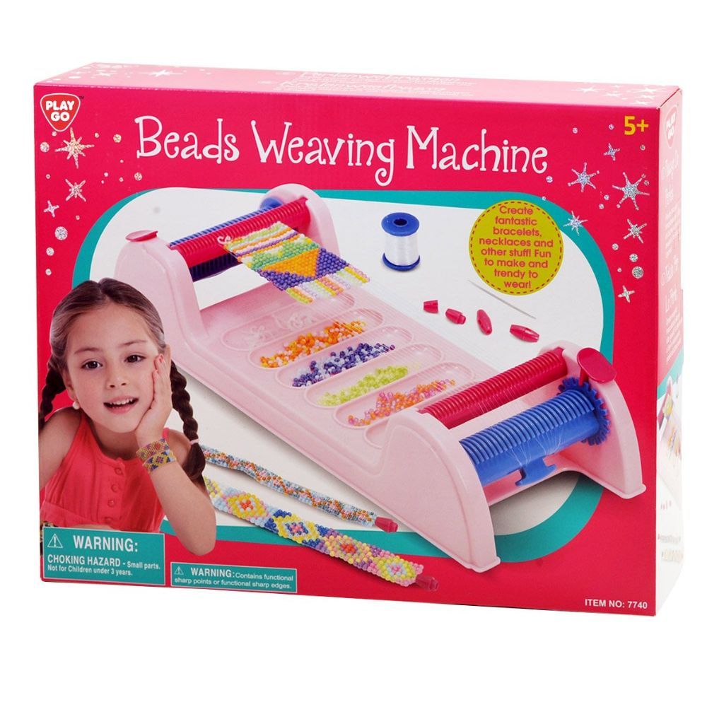 Playgo - Beads Weaving Machine 16 Pcs