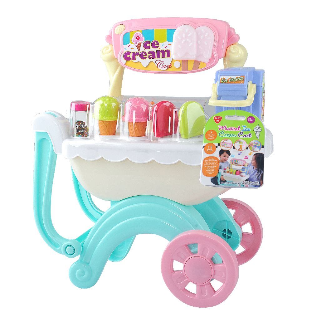 Playgo - Musical Ice Cream Cart Battery Operated