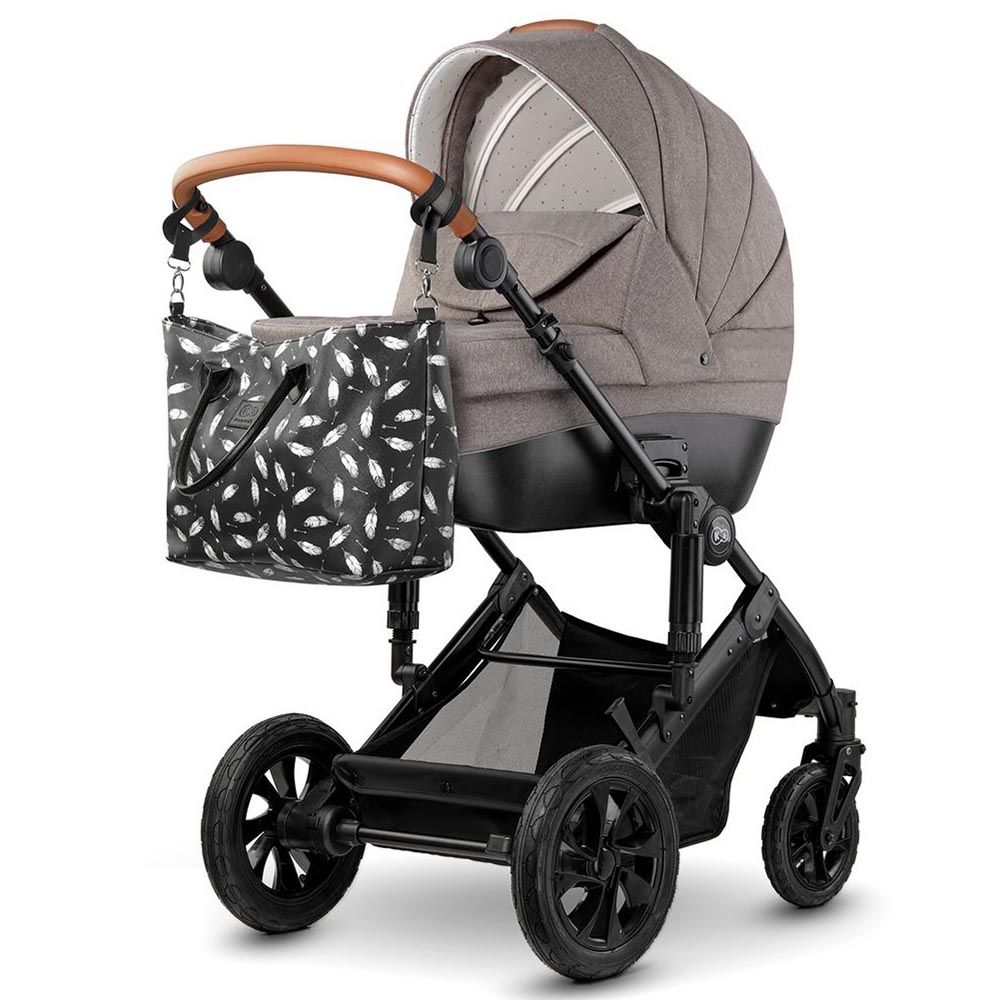 Kinderkraft - Prime 3-In-1 Travel System with Accessories - Beige