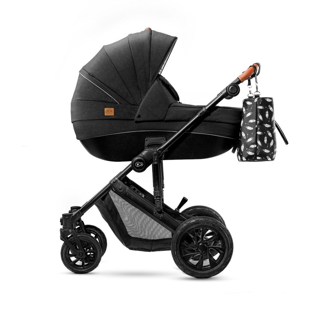 Kinderkraft - 2-in-1 Prime 20' Stroller + Bag - Black