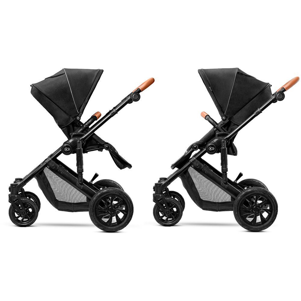 Kinderkraft - 2-in-1 Prime 20' Stroller + Bag - Black