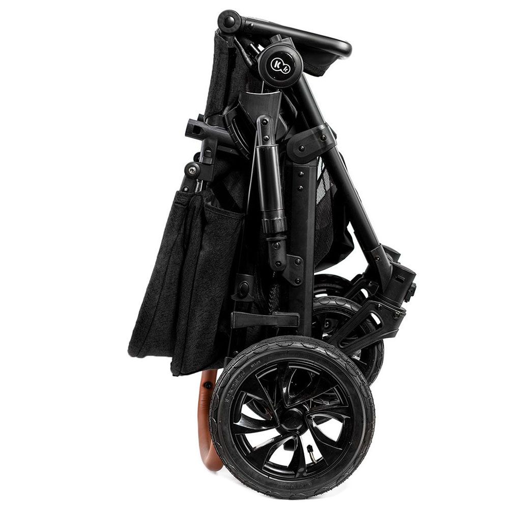 Kinderkraft - 2-in-1 Prime 20' Stroller + Bag - Black