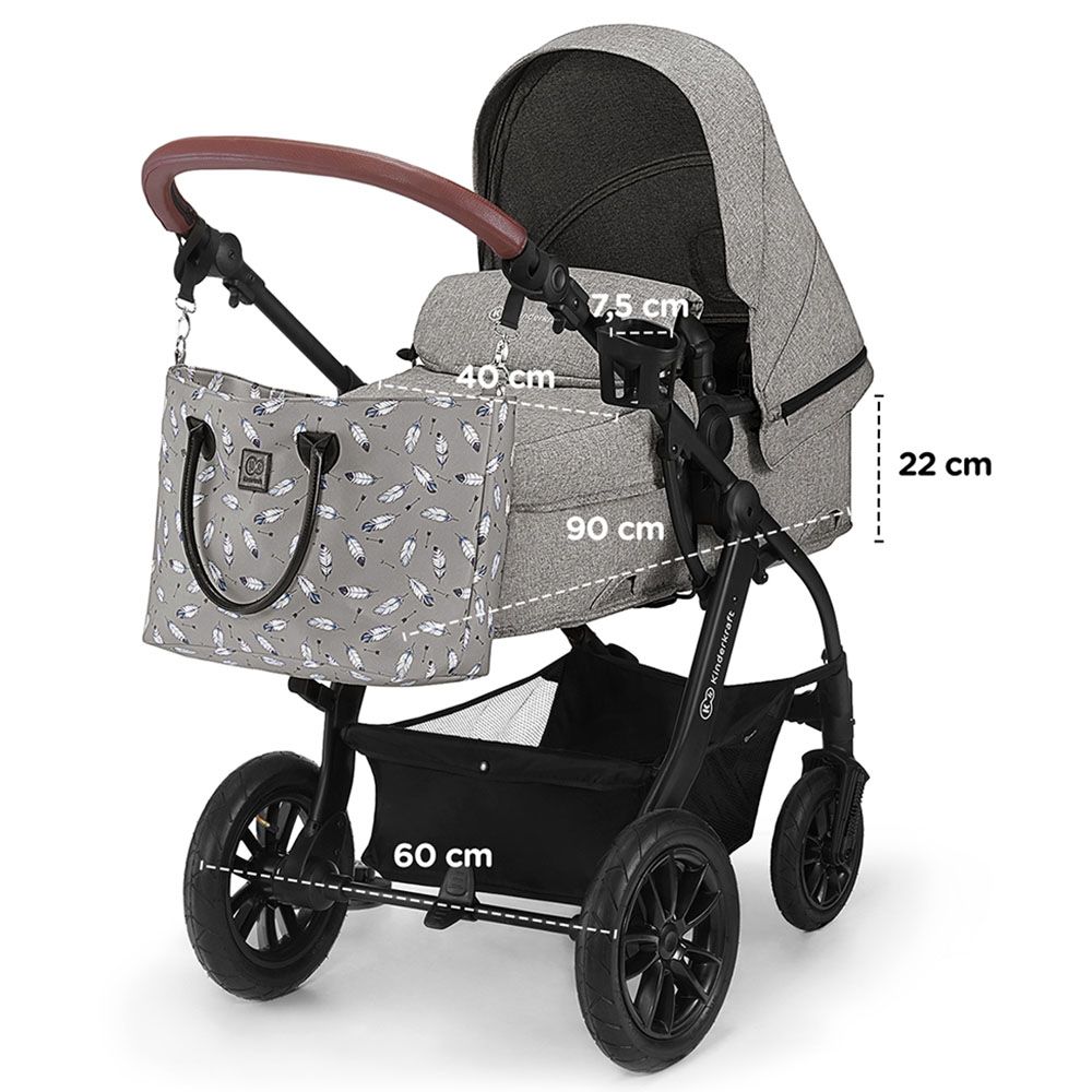 Kinderkraft - Xmoov 3-in-1 - Travel System - Denim