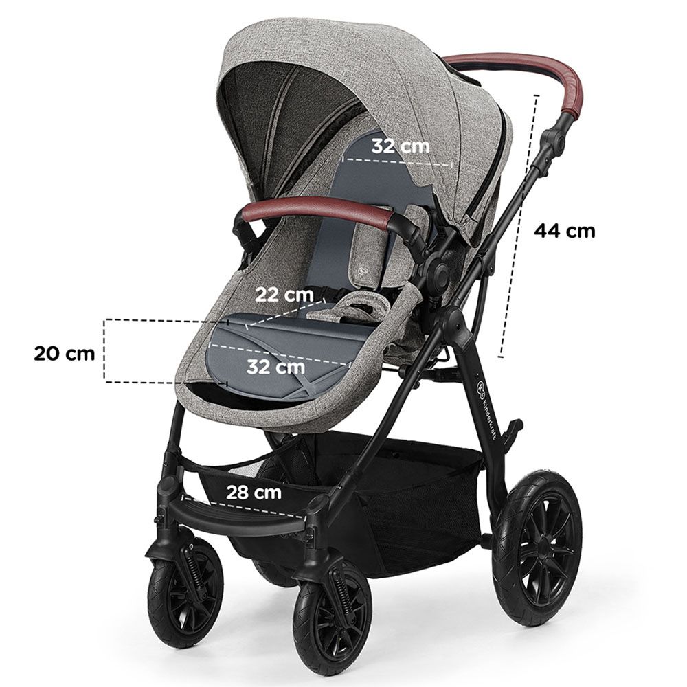 Kinderkraft - Xmoov 3-in-1 - Travel System - Denim